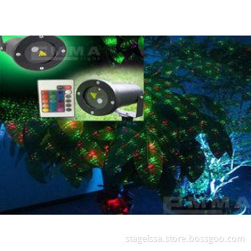 Garden Tree Outdoor Wall Decoration Landscape Laser Lights